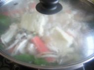 三鲜豆腐锅的做法