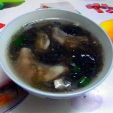 紫菜鱼片汤的做法