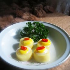玉子豆腐酿鹌鹑蛋的做法