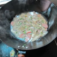 火腿蘑菇汤的做法