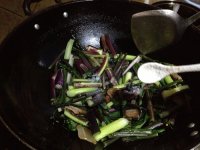 腊肉炒菜苔的做法